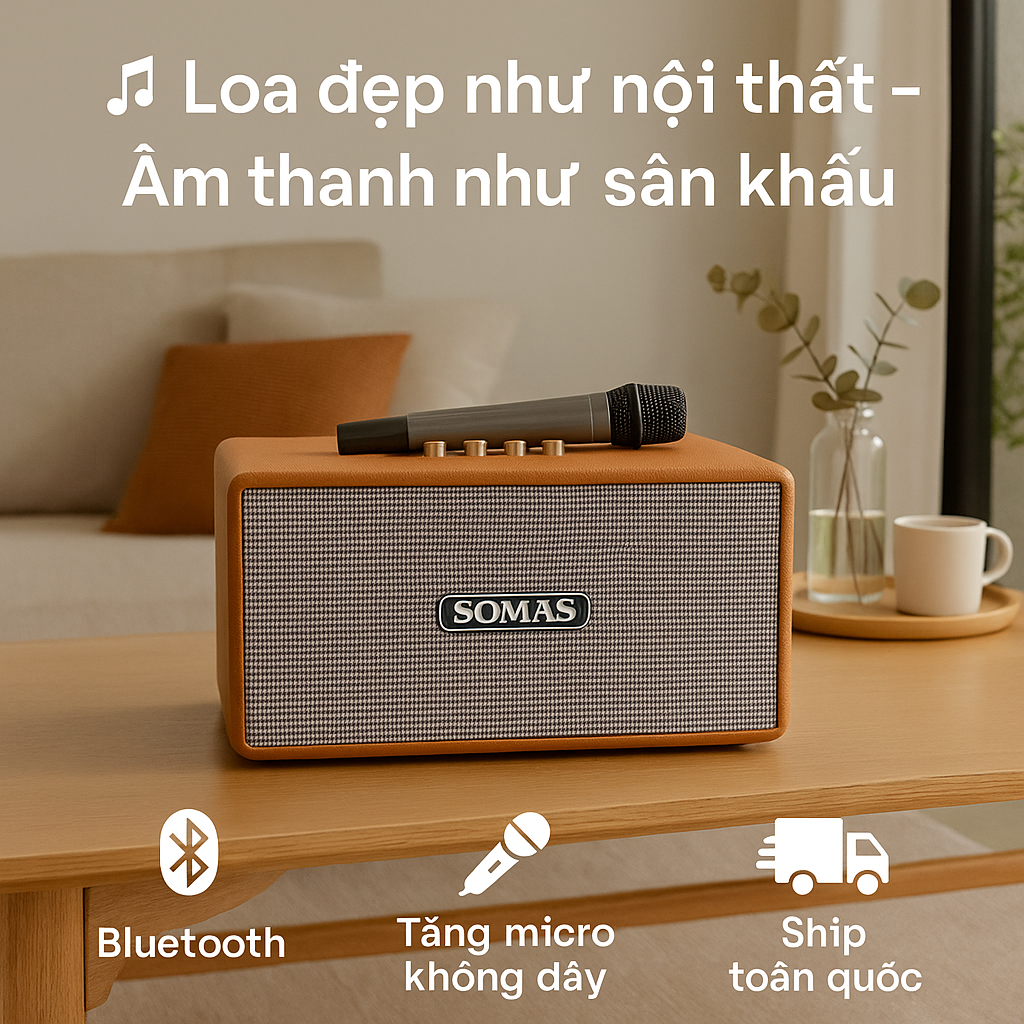 Loa Bluetooth SOMAS SM01